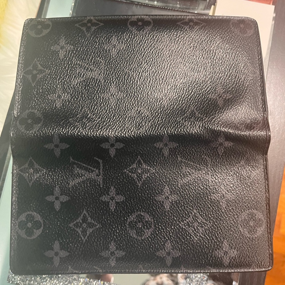 Louis Vuitton Monogram Eclipse Brazza Long Bifold… - image 7